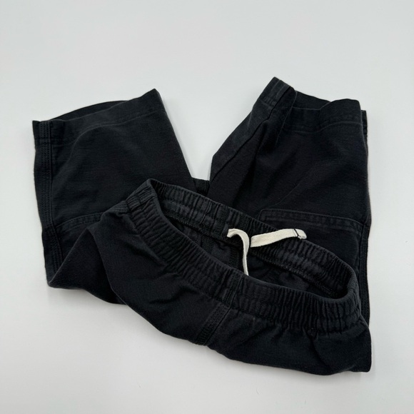 Tea Collection Toddler Boys Playwear Shorts 4 Faded Black Cotton French Terry - Picture 5 of 9